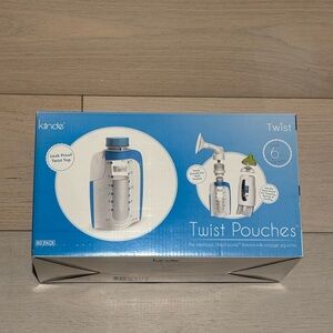 Kiinde Twist Pouches - 6 ounces - Qty 76 Pouches - Open Box